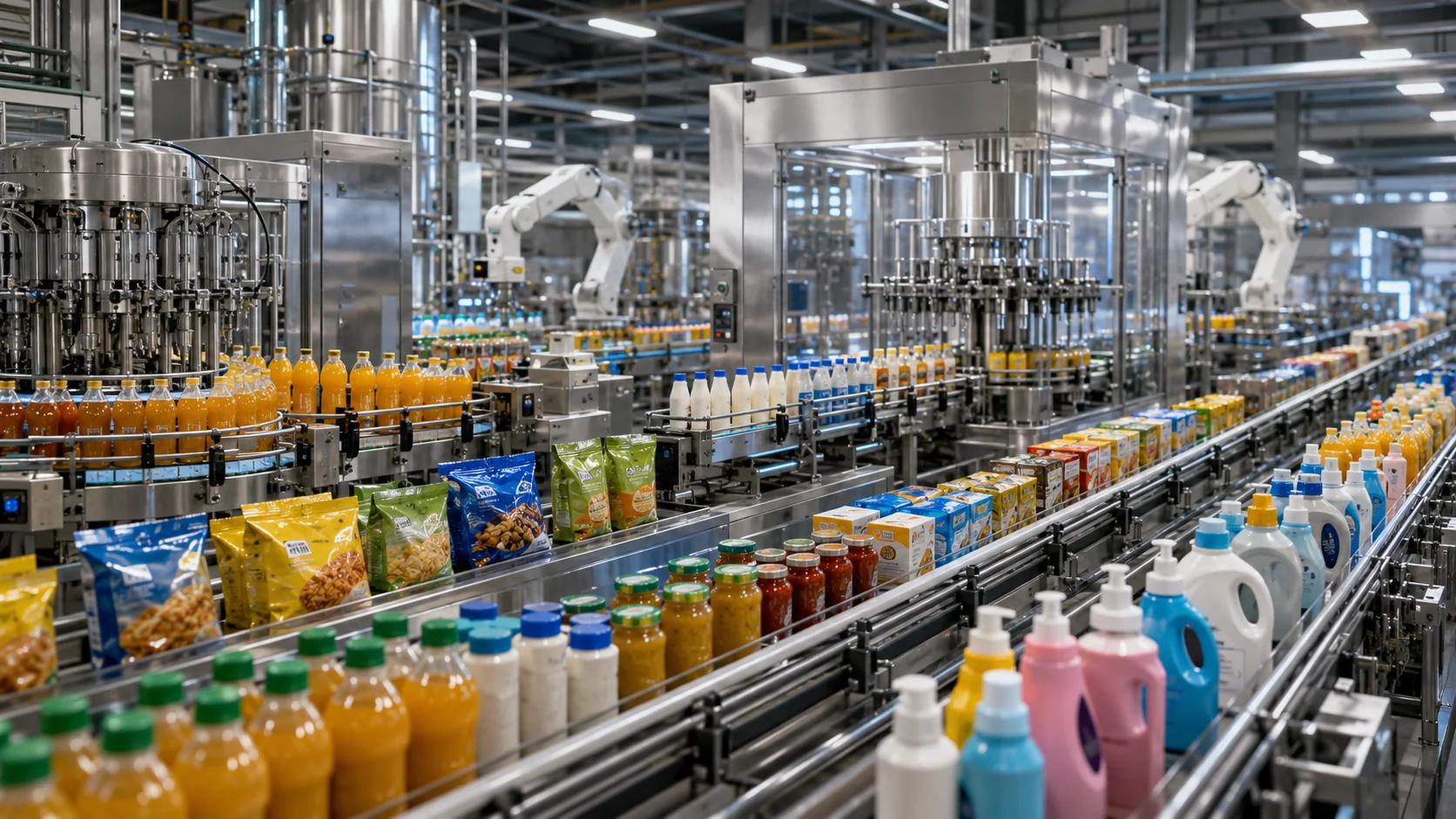 FMCG manufacturing and packaging operations